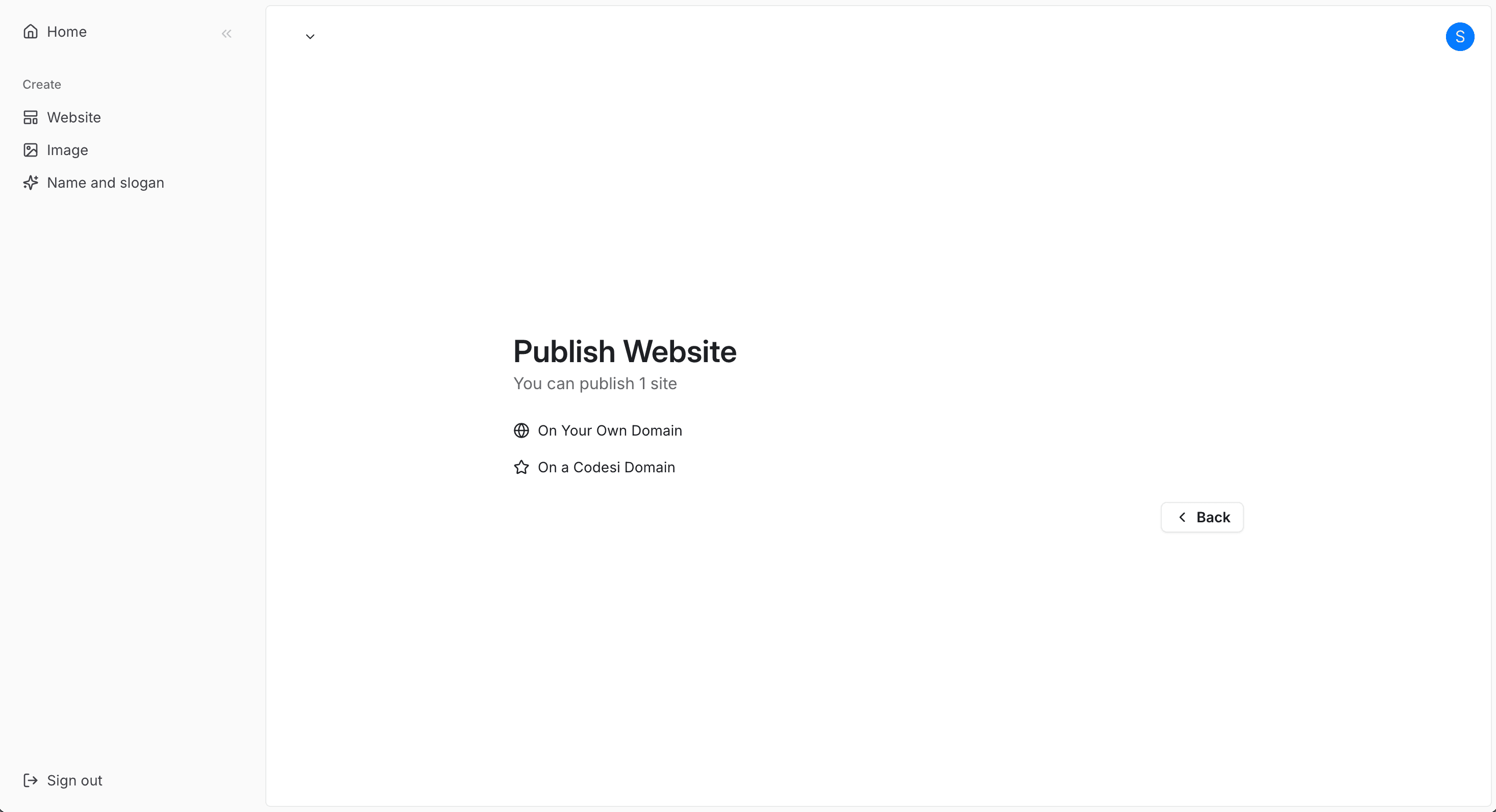 Publish instantly to your custom domain or our free subdomain.